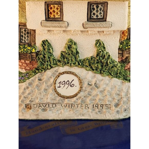 David Winter Cottages Primrose Cottage 1995 Handcrafted Collectible With Box - Picture 2 of 14